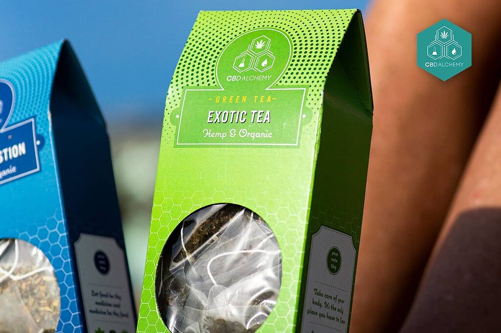 CBD flower tea blends for a soothing cuppa.