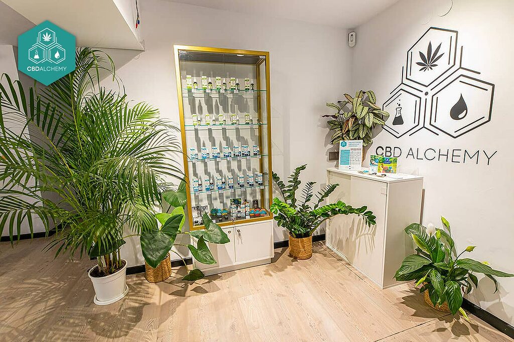 Tienda de CBD Alchemy: Abrazando el poder de la naturaleza.