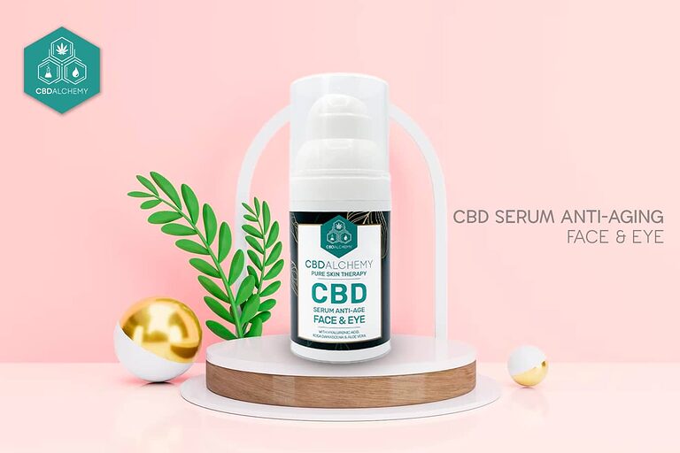 CBD Hyaluronic Acid Serum: The perfect blend for ageless beauty.