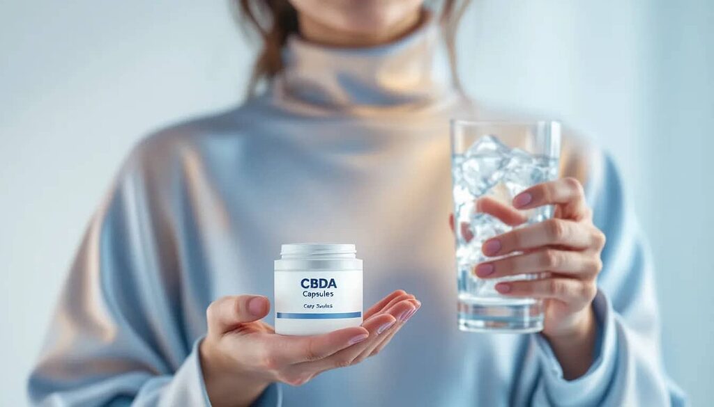 Le capsule di CBDA ad alta resistenza da 5000 mg offrono un potente sollievo per l'infiammazione e lo stress.