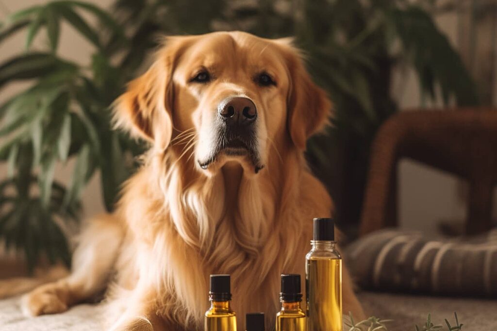 Choisissez uniquement du CBD produit à partir de composés naturels pour votre chien.