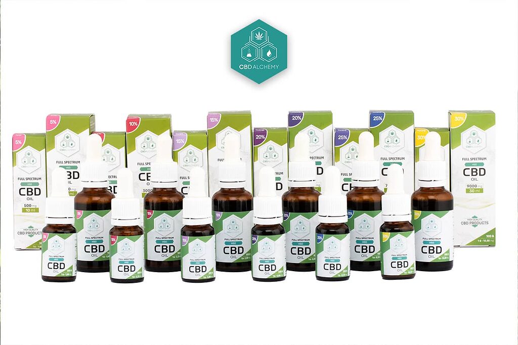 Full Spectrum CBD oils from CBD Alchemy: purity and efficacy for your well-being.